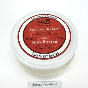 Elariia Burro Di Karite Shea Butter w Sweet Almond Milk Treatment Butter, 6.7 oz - Picture 1 of 5