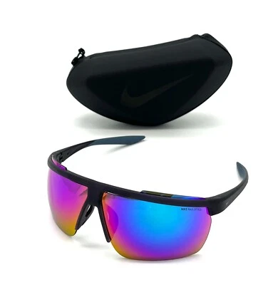 Óculos de sol Nike Windshield CW4663 525 roxo fosco/turquesa 75mm - Imagem 1 de 4