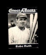 1990 CMC Collect-A-Books Babe Ruth NEW YORK YANKEES