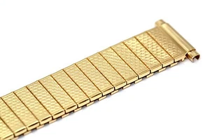 16-22MM KURZ GOLD EXPANSION EDELSTAHL SPEIDEL UHRENBAND ARMBAND - Bild 1 von 1