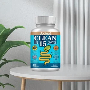 Clean In 15 Days Capsules - 60pcs Natural Herbal Capsules New - Imagen 1 de 19