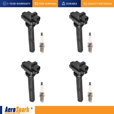 Bobina de encendido y bujía de platino para Suzuki Sidekick 1996-1997 1,8 L l l4 UF169 Foto 1 de 3