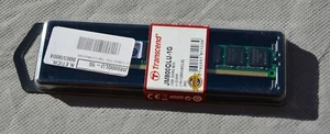 RAM 1GB DDR2 PC2-6400 DIMM 240pin 800 MHz non ECC memoria Transcend - Foto 1 di 5