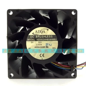 ADDA MODEL AS08024HB385BB2 DC24V 2.47A 8038 8cm Cooling Fan - Picture 1 of 3
