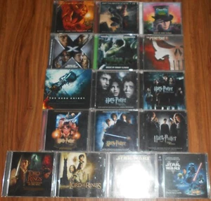 CD Soundtrack Lot  star wars lotr marvel dc harry potter - Picture 1 of 4