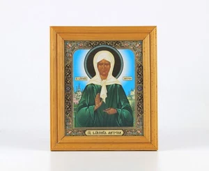 Icono moderno "Santa Matrona" icono ortodoxo - Imagen 1 de 4