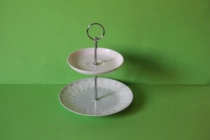Mágico plato de dos pisos Rosenthal Lotus Seladon gris 012419 - Imagen 1 de 1