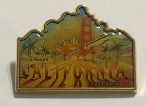 DCA DISNEYLAND CALIFORNIA ADVENTURE THEME PARK DISNEY PIN GOLDEN GATE ~FREE SHIP - Picture 1 of 2