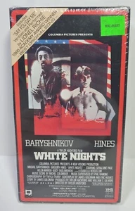 White Nights (VHS, 1991, Closed Captioned) NEW, SEALED, Gregory Hines - Picture 1 of 7