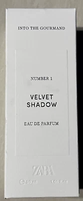 ZARA VELVET SHADOW Número 1 Into the Gourmand 1.01 oz / 30 ml EDP Spray SELLADO Foto 1 de 4