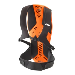 KTM Black and Orange Flex Off Road Back Protector Adult Sizes SM - 2XL - Bild 1 von 2