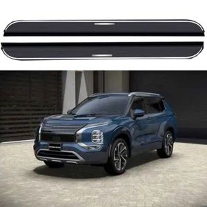 Running Board Fits for Mitsubishi Outlander 2021-2024 Side Step Nerf Bar Black - Foto 1 di 6