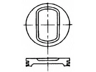 Комплект поршней Mercury Monterey 1970-1974 годов выпуска герметичная мощность 24398JMJN 1971 1972 1973 - Изображение 1 из 2