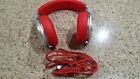 Monste Beats By Dr. Dre Pro Beats Over The Ear Headphones -silver /red Color