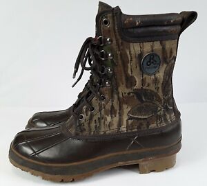 PRO LINE Waterproof Camo Steel Shank Thermolite 10" Hiking Hunting Boots Sz 10