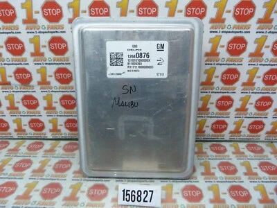 17 18 CHEVROLET MALIBU MOTOR MÓDULO INFORMÁTICO ECU ECM 12669908 12680876 OEM Foto 1 de 4