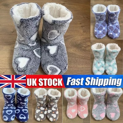Fleece Slipper Boots In Women's Slippers For Sale