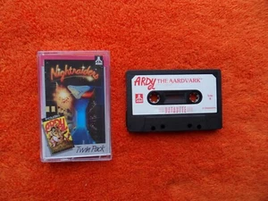 NIGHTRAIDERS / ARDY THE AARDVARK Doppelpack - nach Databyte - Atari Kassette - Bild 1 von 6