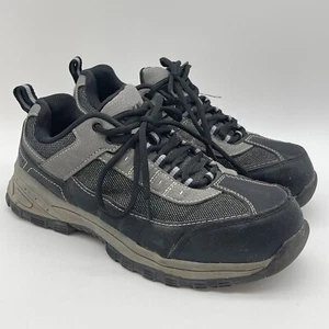 Zapato de Trabajo Brahma Para Hombre Puntera de Acero Talla 9 M Negro/Gris ASTM F 2413-11 USADO EN EXCELENTE ESTADO - Imagen 1 de 11