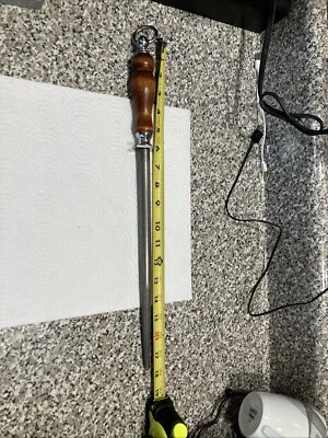 Herramienta de afilado de cuchillos de acero al carbono Dexter Russell EE. UU. 18" bonita de colección Foto 1 de 4