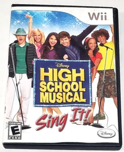 Disney's High School Musical Sing It! Nintendo Wii Video Game Fun Karaoke Action - Picture 1 of 2