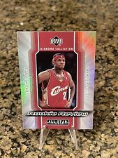 2004 Upper Deck Basketball LEBRON JAMES #RR14 Diamond Collection Rookie Review