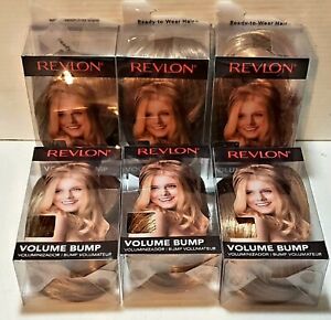 Revlon Volume Bump Ready-to-Wear Hairpiece New. Lot Of 6.NOB. Please Read Descri