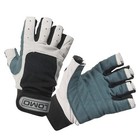 Lomo Sailing Gloves - Short Finger White Amara Boating Dinghy Biking Outdoors