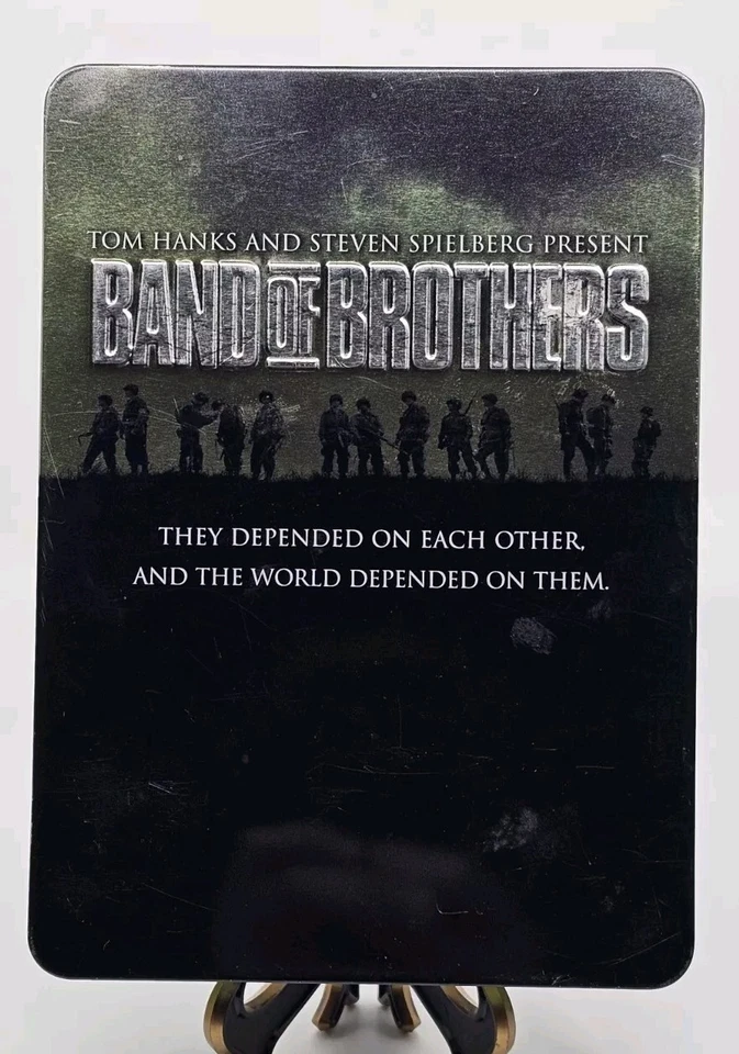 Band of Brothers (DVD, 2002, 6-Disc Set Tin Box Case) Tom Hanks Steven Spielberg - Image 1 of 4