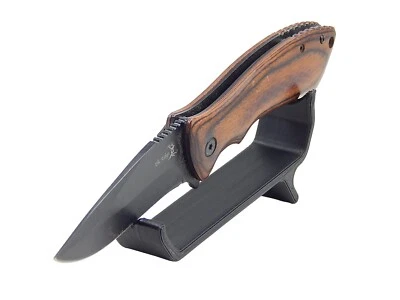 Suporte de exibição de faca única suporte de rack para facas médias a grandes comporta 1 lâmina - Imagem 1 de 4