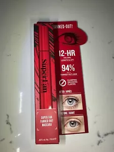 Smashbox Super Fan Fanned-Out Mascara Black 12 HR, 0.33 Ounce Full Size New - Picture 1 of 1