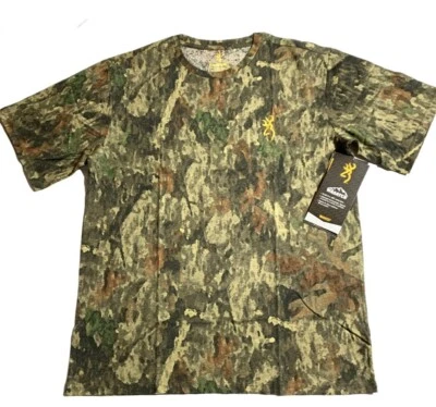 Browning Wasatch-CB Short Sleeve T-Shirt Size XL TD-X Camo Camouflage Tee NWT - Image 1 of 4