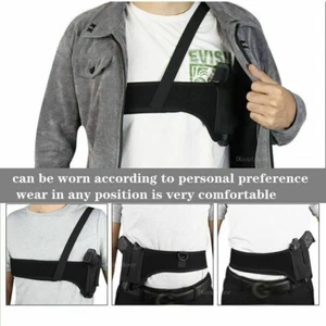 Tactical Gun Holster Underarm chest Shoulder Holster Pistol Concealed Carry - Picture 1 of 22