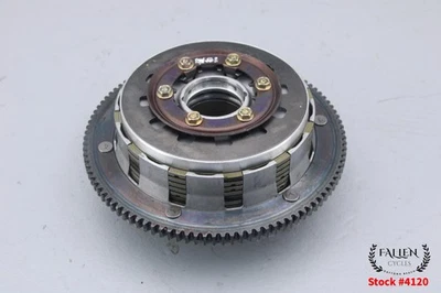 2002 Harley Dyna conjunto de placas de cesta de embreagem 21K VÍDEO #4120 - Imagem 1 de 4