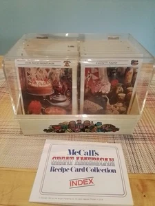 Vintage c.1973 McCall's Great American Recipe Card collezione 575 carte - Foto 1 di 22