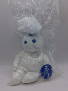Vintage Pillsbury Doughboy Beanie Baby Plüsch 1997 Dakin 8 Zoll versiegelt Sammlerstück - Bild 1 von 5
