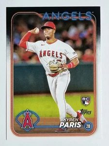 2024 Topps #549 Kyren Paris RC - Picture 1 of 2