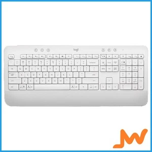 Logitech Signature K650 Wireless Keyboard with Palm-rest - Off-white - Picture 1 of 6