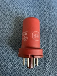 RCA 5693 Red NOS Tube - Picture 1 of 3