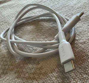 1 - NEW Belkin USB-C to USB-C Fast Charging Cable Type C Quick Data SYNC 3.3 Ft. - Picture 1 of 6