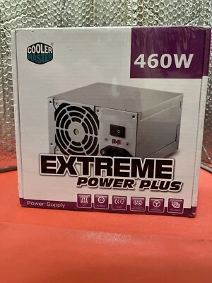 * NEW * COOLER MASTER 460W Watt EXTREME POWER PLUS POWER SUPPLY Sata PCI-e - Image 1 of 4