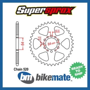 Sprocket Rear Steel 520-38T  for SUZUKI TS 185 ER 1979 1980 1981 1982 1983 - Picture 1 of 1