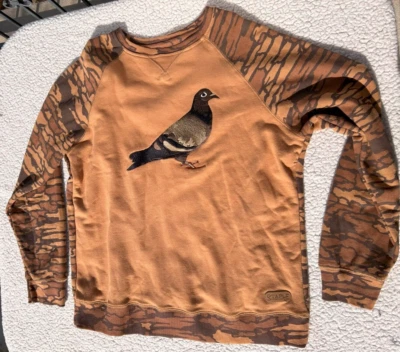 Mens STAPLE Pigeon Big Embriodery Crewneck Sweater Sz Medium - Image 1 of 4