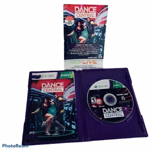 Xbox 360 Kinect Dance Central Used Tested Works with Booklet FREE SHIPPING - Picture 1 of 4