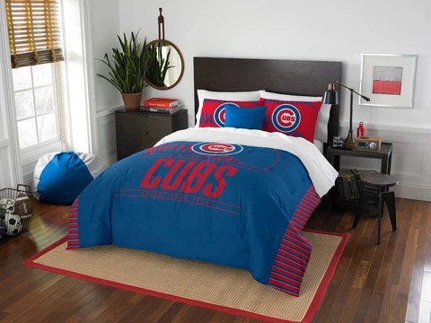 Chicago Cubs Full/Queen Bedding (Grand Slam) OFFICIAL MLB Cover