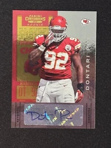 2012 Panini Contenders Playoff Ticket Dontari Poe Rookie Autograph 19/99 #132 - Picture 1 of 2