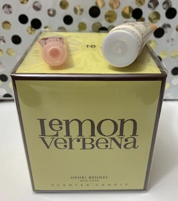 Henri Bendel ❤️ Lemon 🍋 Verbena Scented Candle 9.4 oz &Free Mary Kay & Clinique - Image 1 of 4