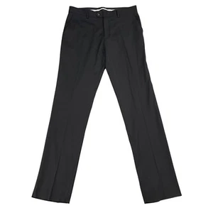 NWOT Milano Braveman Suiting Company Modern Unhemmed Black Dress Pant Sz 34 x 35 - Picture 1 of 4