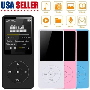 Portable Sport Run MP3 Player MP4 Media FM Radio Recorder HIFI Music Speakers US - Picture 1 of 16