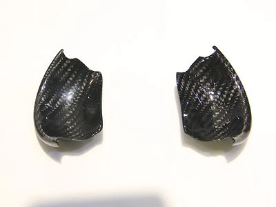 Rivestimenti interni in fibra di carbonio (LHD) - Maniglia interna porta Mini Cooper 2015 F55 F56 - Immagine 1 di 4